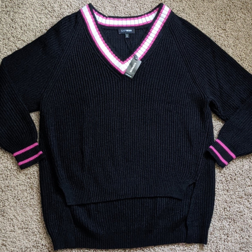 ⬇️XS LEFT⬇️ EXPRESS OVERSIZE SWEATER - Picture 4 of 12